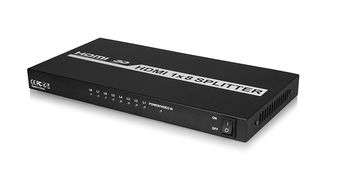 HDMI 1分8分配器產(chǎn)品高清大圖展示與計(jì)算機(jī)及通訊設(shè)備租賃應(yīng)用